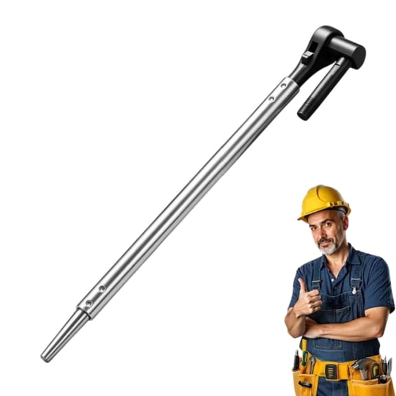 Ratchet Cargo Strap Wrench for Flatbed Trailers, Reversible Tie Down Tensioner Tool