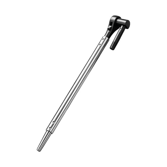 Ratchet Cargo Winch Tensioner Wrench,Heavy-Duty Ratcheting Winch Bar,Reversible Truck Cargo Strap Tightener Tool,Long Handle Wrench Ratchets Wrench,Truck Strap Tool for Flatbed Trailers,Silver