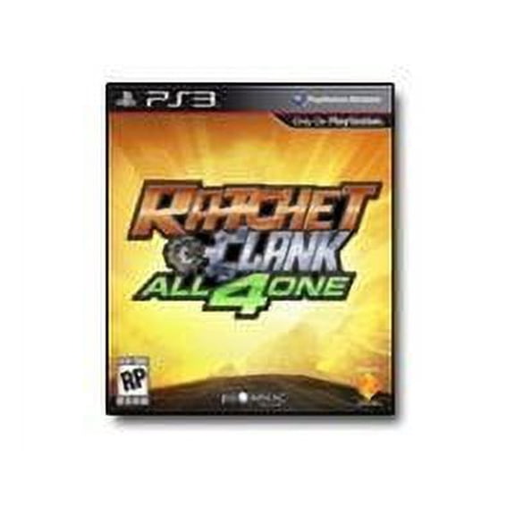 Restored Ratchet & Clank: All 4 One Action & Adventure Video Game for PlayStation 3, 4 Offline Players