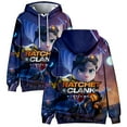 thumbnail image 1 of Ratchet & Clank Rift Apart Hoodie Sweatshirt Game Merch Men Women Long Sleeve Pullover Streetwear, 1 of 4
