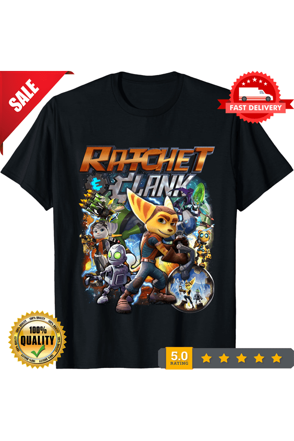 Ratchet & Clank T-Shirt, NEW INSTOCK-TH70675