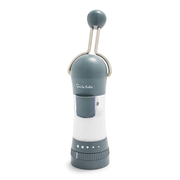 Ratchet Grinder, Black – Ceramic Stone Grinder, Pepper and Spice Grinder, Adjustable Grit, Front-Loading Replacement Holder, Durable Manual Seasoning Tool for Kitchen and Dining Table