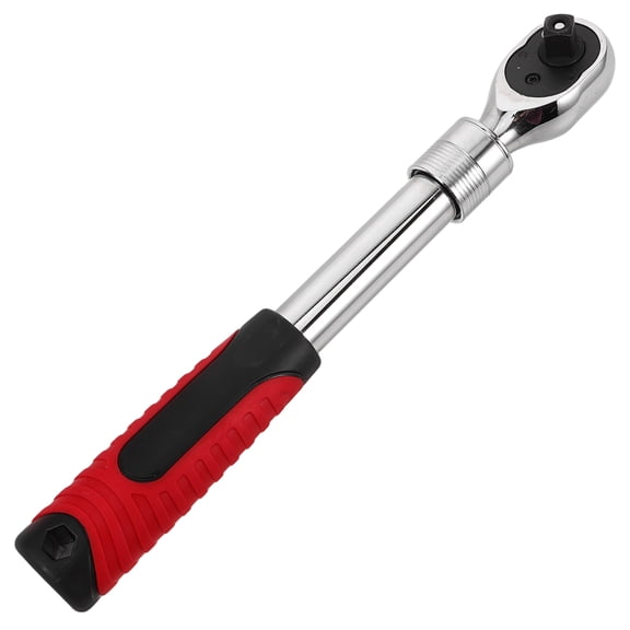 Ratchet Handle Drive Ratchet Wrench 72 Tooth Retractable Socket Wrench Hand Tools