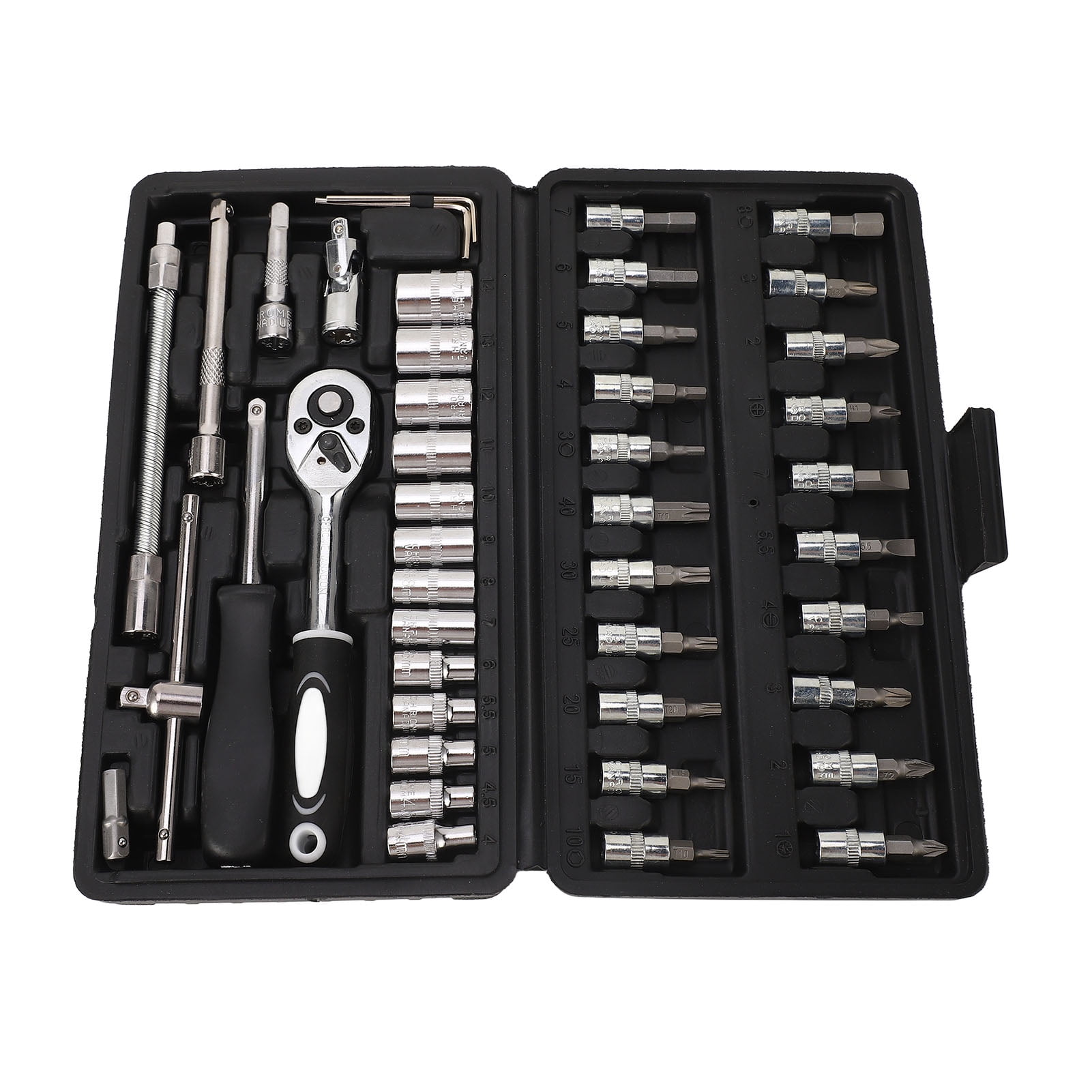 Ratchet Hex Wrench Kit, Multi Specifications Screwdriver Bit Set