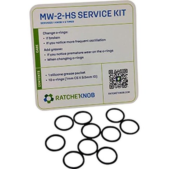 Ratchet Knob RAT-RK-MW-SK O-Ring Service Kit for High-Speed Ratchet Knobs