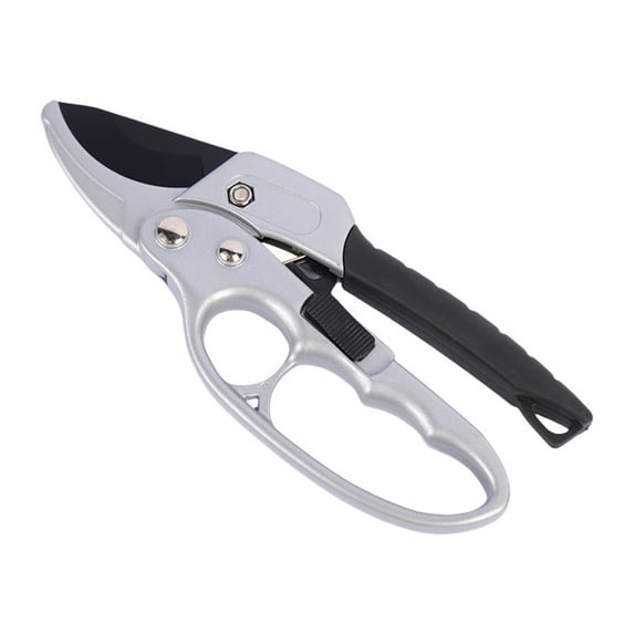 Ratchet Pruning Shears Gardening Tool – Anvil Pruner Garden Shears with Assisted Action – Ratchet Pruners for Gardening with Heavy Duty, Nonstick Steel – Garden Tools