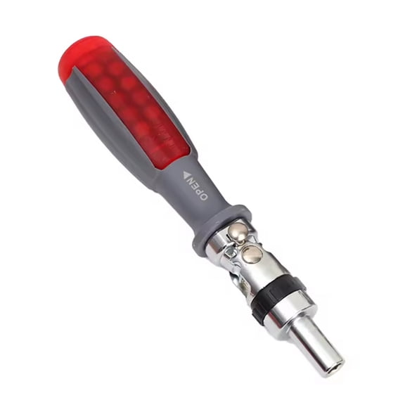 Ratchet Screwdriver Sets Magnetic Screw Driver Bits Two-Way Telescopic Adjustment Forward Reverse Repair Hand Tools