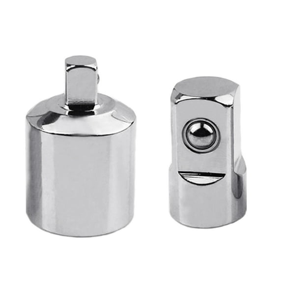 Ratchet Socket Adapter Reducer Converter 1/2" to 1/4" 1/4" to 1/2" Stainless Steel Sockets for Construction