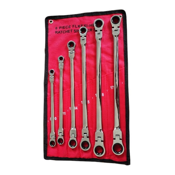 Ratchet Spanner Set-Extra Aviation Wrench Long 72 Tooth