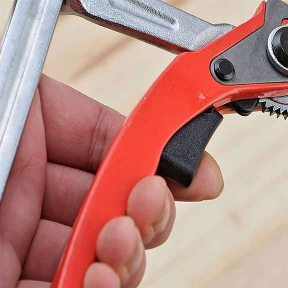 Ratchet Table Clamp Quick Release Bar Steel Clamping F Track Clip for Hole and Guide Rail System