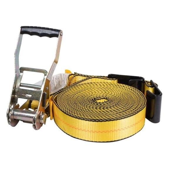 Ratchet Tie Down Straps 2" x 40ft - 10,000 Lbs Capacity
