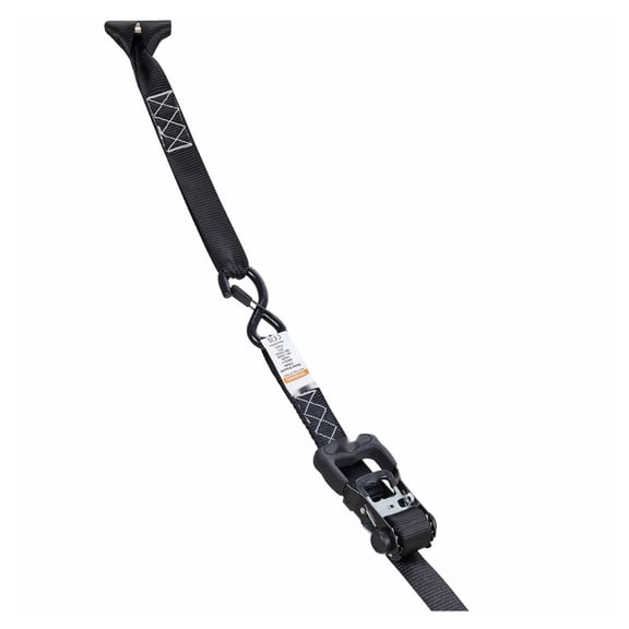 Ratchet Tie Down Straps 4PK, 8ft x 1.6in, 5208lbs Break Strength, Padded Handle, Securing Cargo for Motorcycle, Lawn Equipment, Moving