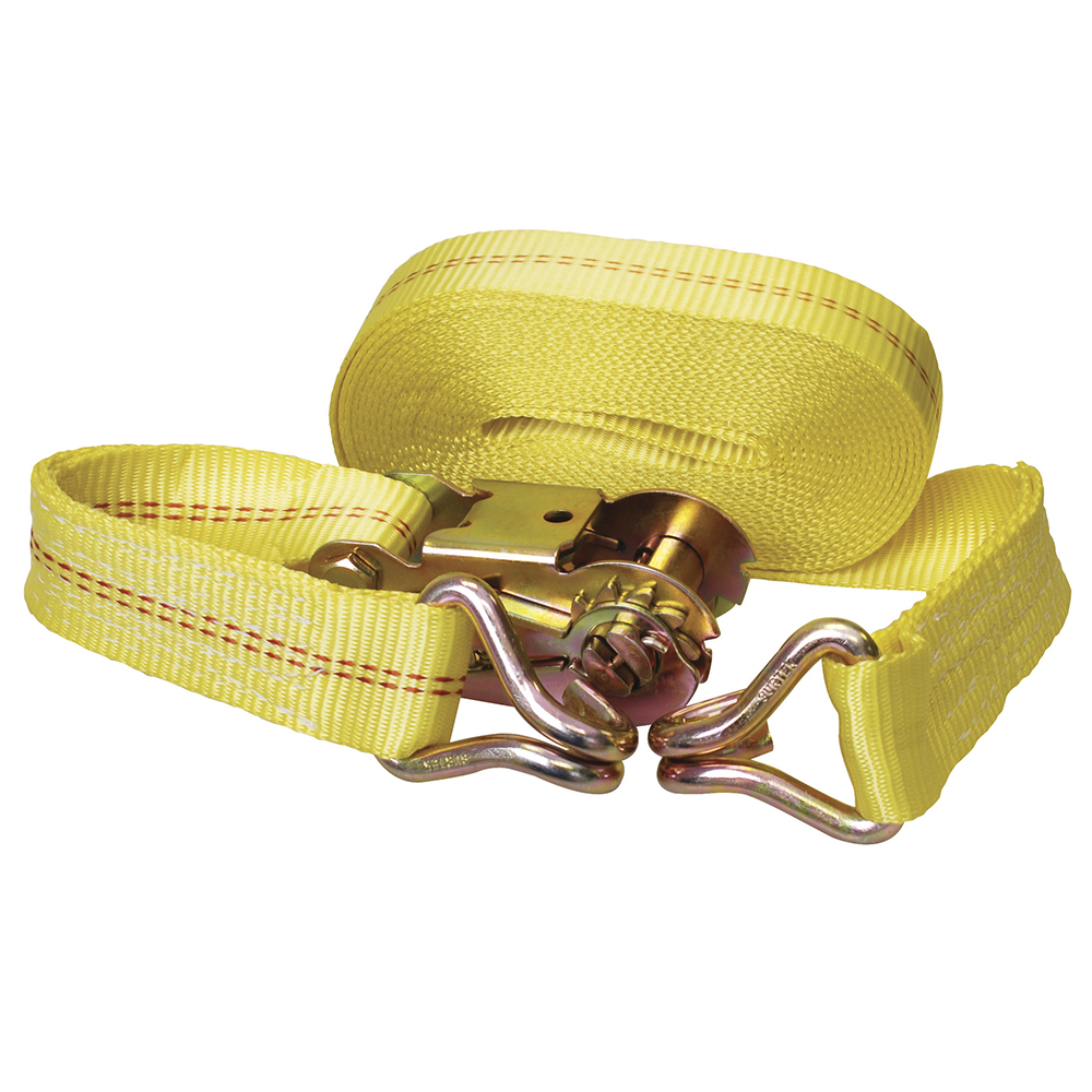 Ratchet Tie Down with Wire Hook 2"