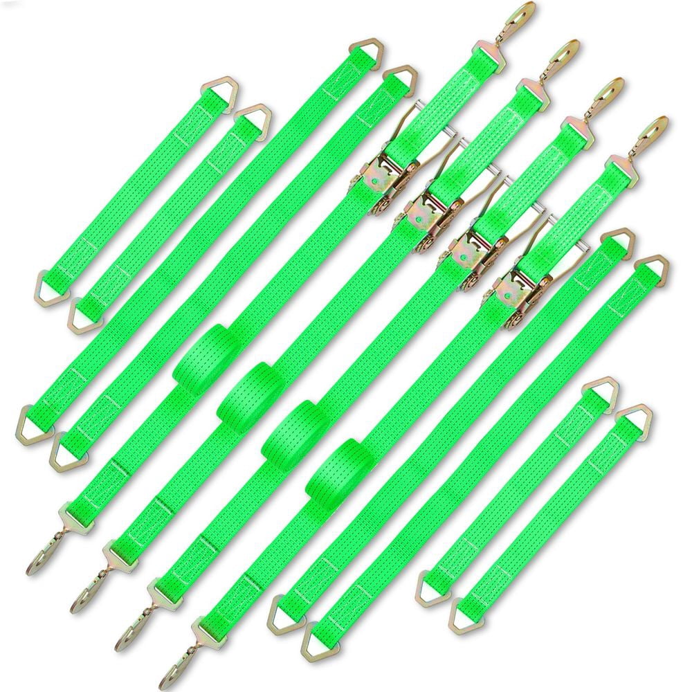 Ratchet Tie Down Straps, 2'' x 15.6' Heavy Duty Ratchet Straps with — free download