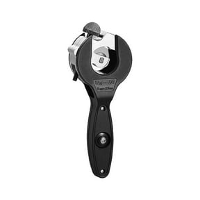 Ratchet Tube Cutter, Single Hand Operation with High Hardness Alloy Blade, Cuts 8-29mm Pipes for Copper, PVC, PEX and Aluminum, Ergonomic Handle for Tight Spaces and Professional Use
