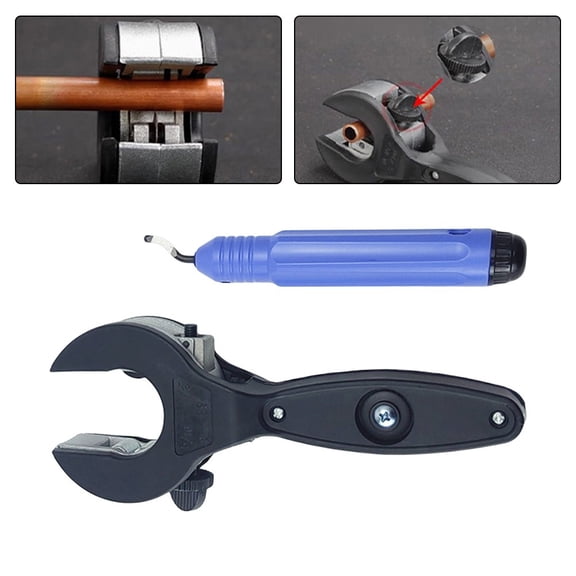 Ratchet Tube Pipe Cutter for Cutting 8-29mm Copper Deburring Rough Edges Tools