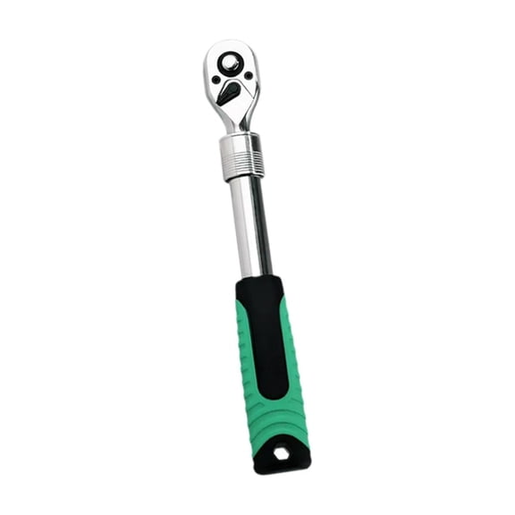 Ratchet Wrench 72 Teeth Retractable Wrench Quick Release Design High Hardness for Workshops DIY Enthusiasts Mechanics