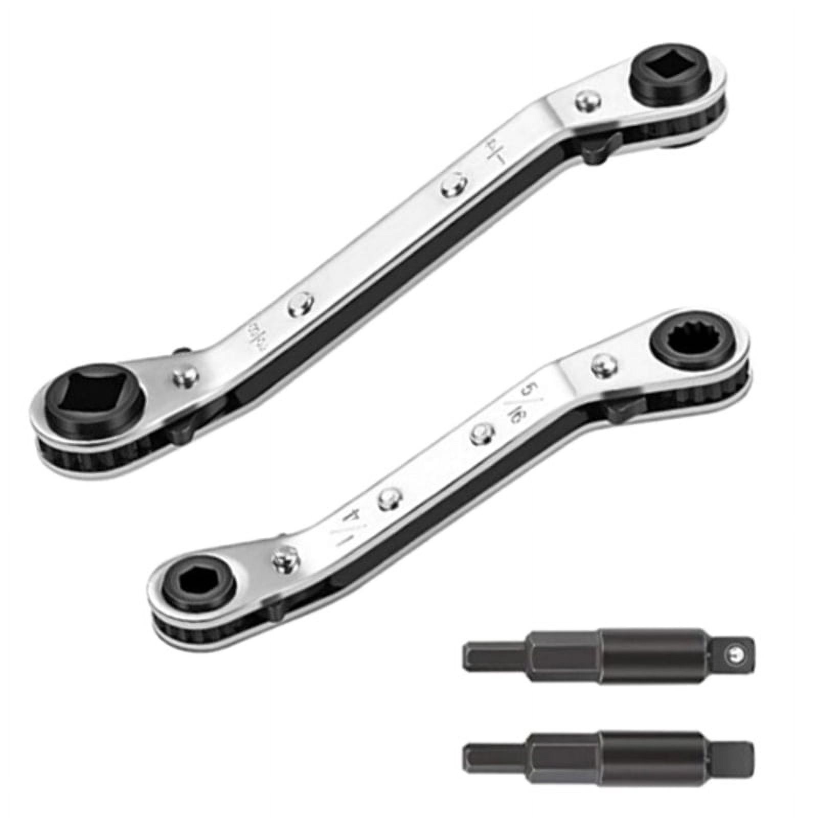 Ratchet Wrench Air Conditioner Ratcheting Service Wrench for w/ Hexagon