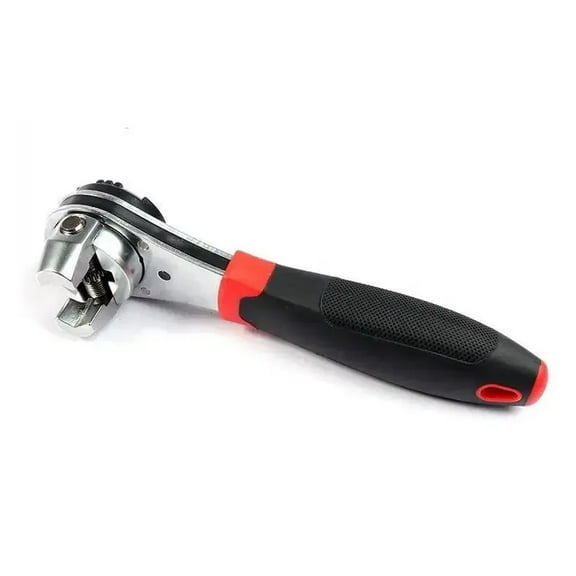 Ratchet Wrench Multi-Function Wrench Adjustable Ratchet Socket Bicycle Torque Spanner for Plumbing