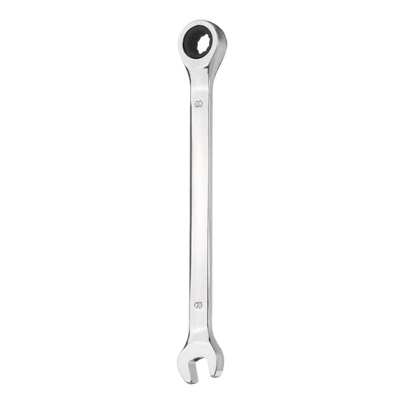 Ratcheting Combination Wrench 8mm Metric 12-Point Box and Open End CR-V Steel