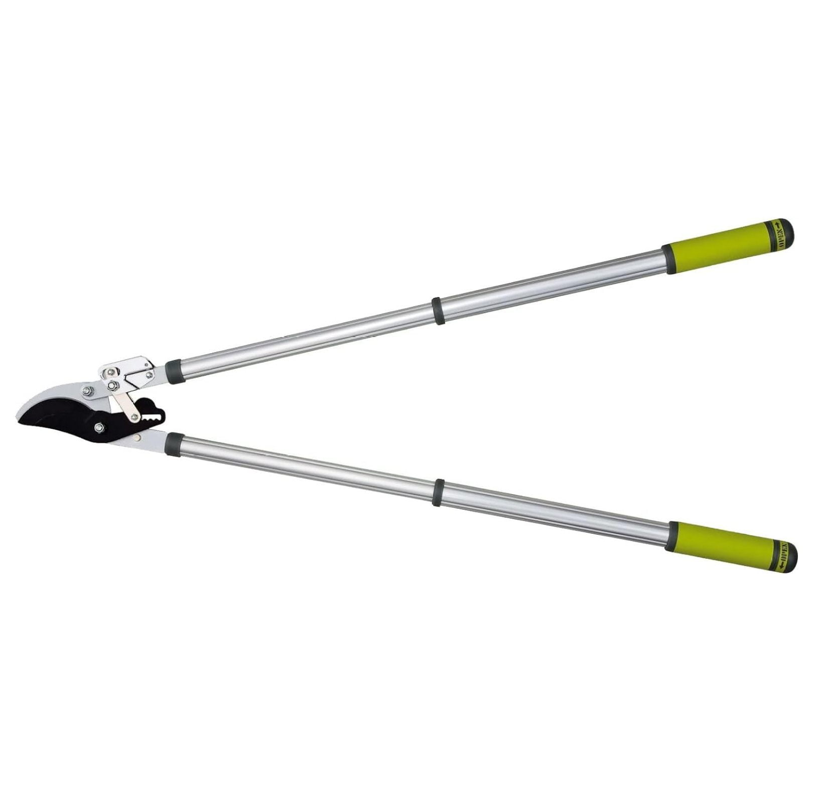 Ratcheting Extendable Bypass Lopper for Gardening Heavy Duty Ratchet Lopper 39½" Extendable