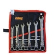 thumbnail image 1 of Ratcheting Flex Head Wrench Set 6pc Metric with Pouch, 1 of 1