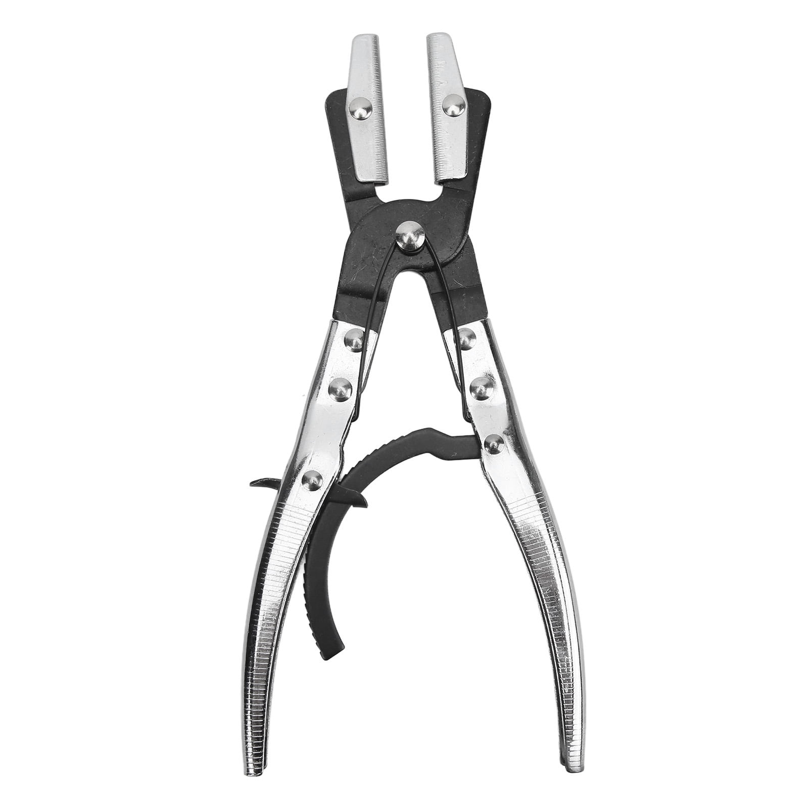 Ratcheting Hose Pinch Off Plier 12in Universal Swiveling Jaws for