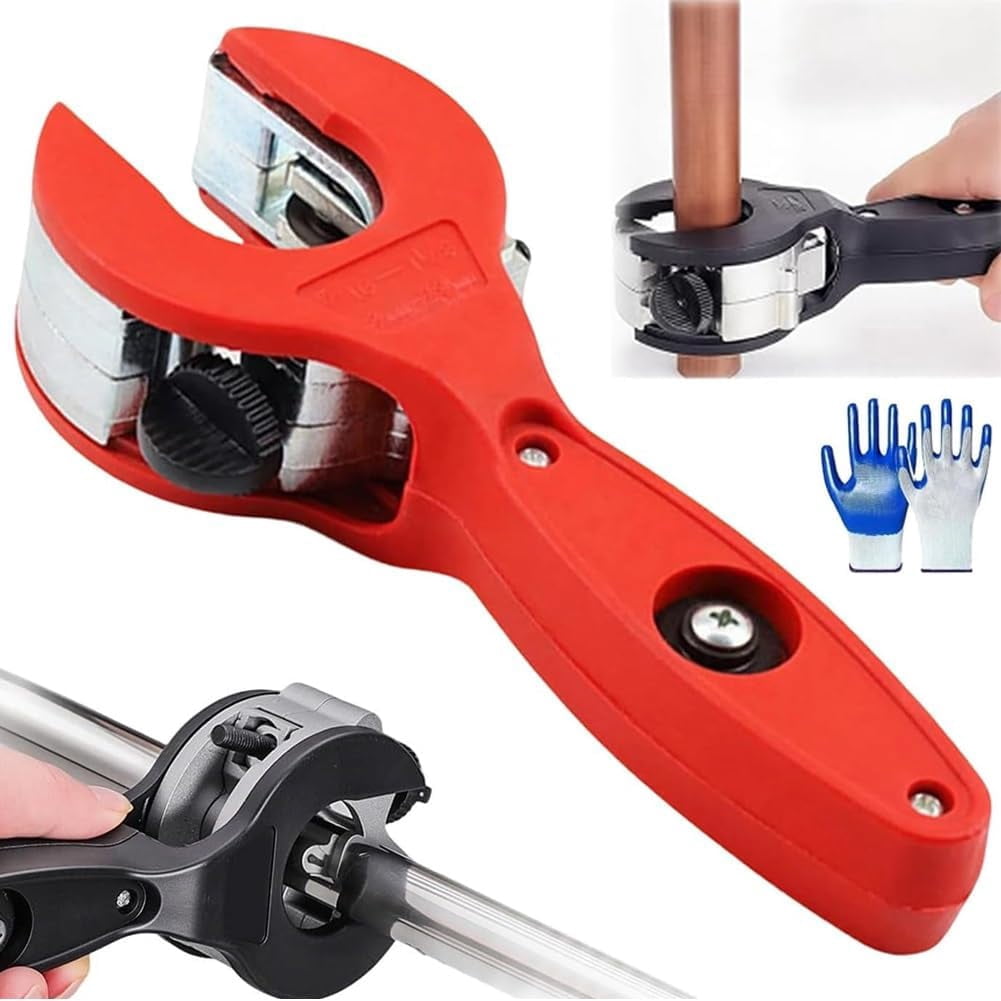 Ratcheting Pipe Cutter, Ratchet-Type Pipe Cutter, One-Hand Fast Cutting ...