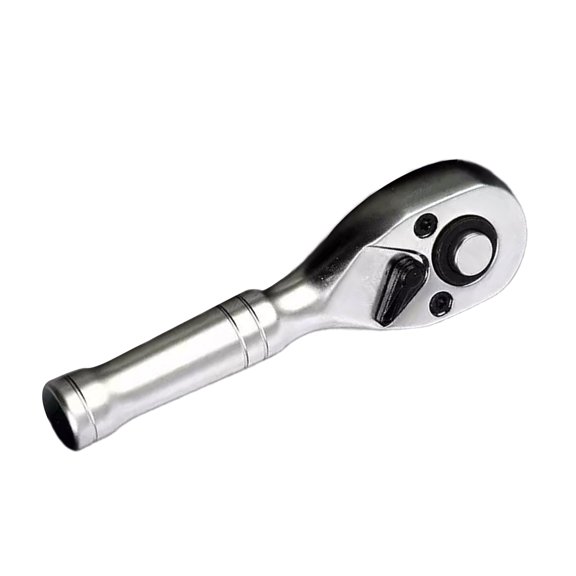 Ratcheting Spanner 72Tooth Mechanism Rapid Adjustment Professional Metal Tool Oil Resistant Grip For Mechanical Tightening Tasks