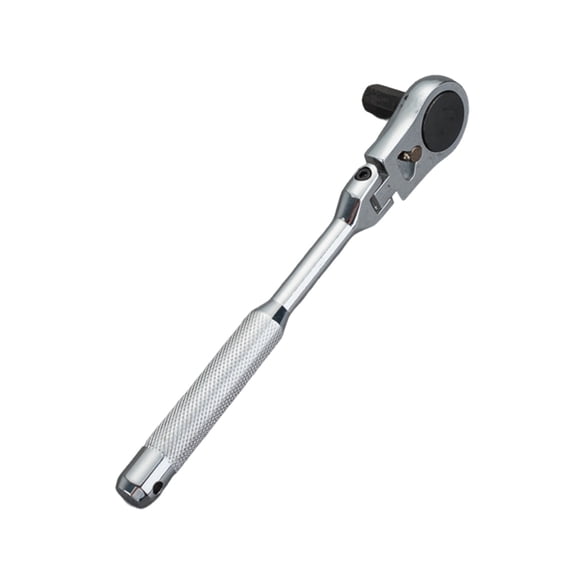 Ratcheting Wrench 2 in 1 Multifunctional Flexible Head Ratcheting Wrench Steel Reversible Socket Wrench for Furniture