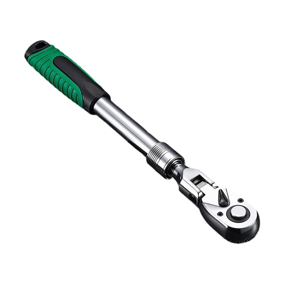 Ratcheting Wrench 3/8inch 1/2inch 1/4inch Socket Wrench Quick Releases Ratcheting Extension for Automotive Repair