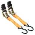 thumbnail image 1 of Ratchets Straps Cargo Ties Down With Strong Polyester Construction For Home Logistics Moving Securing Loads, 1 of 9