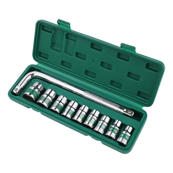 Ratchets Wrench Set Car Repair Tool 1/4 Ratchets Torques Wrench Combination Set with Socket Metric Bit