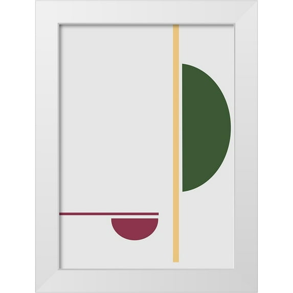 Ratcliffe, Tiffany 11x14 White Modern Wood Framed Museum Art Print Titled - Balance No.4