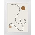 thumbnail image 1 of Ratcliffe, Tiffany 14x18 White Modern Wood Framed Museum Art Print Titled - The Line No.1, 1 of 4