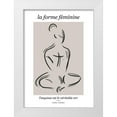 thumbnail image 1 of Ratcliffe, Tiffany 24x32 White Modern Wood Framed Museum Art Print Titled - Forme Feminine, 1 of 4