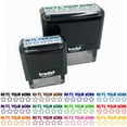 thumbnail image 1 of Rate Your Work Blank Stars Teacher Student School Self-Inking Rubber Stamp Ink Stamper - Sky Blue Ink - Small 1-1/2 Inch, 1 of 7