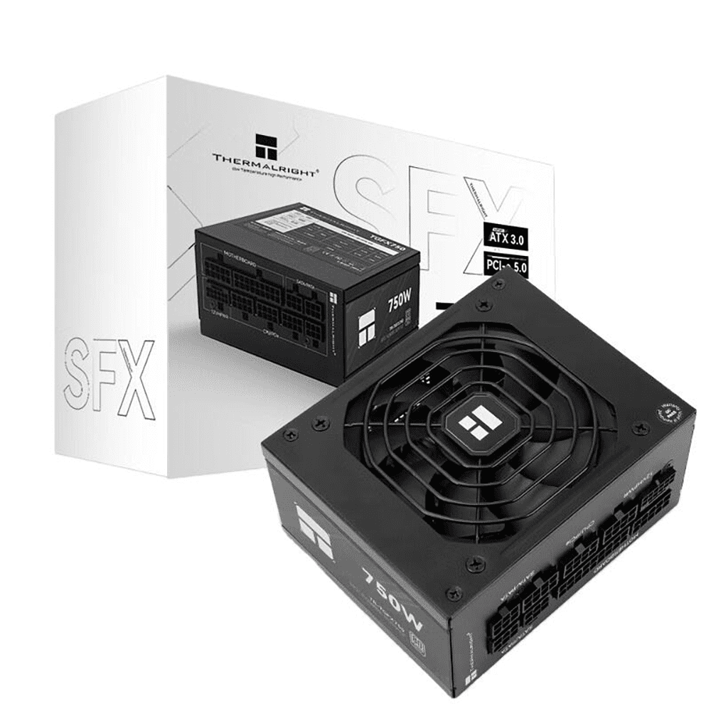 Rated at 750W TR-TGFX750 ATX 3.0 Computer Power Supply Embossed Version of Gold SFX Desktop Computer Power Cable Thermalright