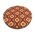 thumbnail image 1 of Rateoe 70's Retro Pattern Round Bar Stool Seat Covers,Washable Stool Cushion Slipcover Elastic Bar Chair Covers for 12-14 Inch Chair -12 inch, 1 of 7