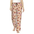 thumbnail image 1 of Rateoe 70s Mushroom Pattern Women’s Ultra-Soft Comfy Pajama Lounge Pants Sleepwear,Comfortable Lounge Wear,lightweight Pajamas, Casual Home Wear-Medium, 1 of 6