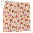 thumbnail image 1 of Rateoe 70s Mushroom Shower Curtain - Fancy Bathroom Shower Curtain Sets - Waterproof Shower Curtain with Hooks with 12 Plastic Hooks 72x72 Inches, 1 of 5