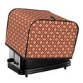 thumbnail image 1 of Rateoe 70s Retro Style Pattern Toaster Covers 4 Slice Wide Slot,Bread Machine Cover,Bread Dust Cover & Fingerprint Protection,Appliance Covers, 1 of 6