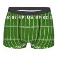 thumbnail image 1 of Rateoe American Football Field2 Mens Boxer Briefs Poly Spandex Performance Boxer Briefs Underwear Hem Boxer Briefs - Large, 1 of 8