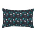 thumbnail image 1 of Rateoe Animal Footprints Pattern Pillow Covers with Invisible Zipper(Pillows are not Included) Standard Pillowcases-20"x30", 1 of 6