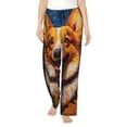 thumbnail image 1 of Rateoe Artistic Sunflower Corgi Pattern Women’s Ultra-Soft Comfy Pajama Lounge Pants Sleepwear,Comfortable Lounge Wear,lightweight Pajamas, Casual Home Wear-XX-Large, 1 of 6