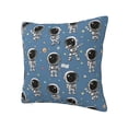 thumbnail image 1 of Rateoe Astronaut Pattern Throw Pillow Cover Premium Pillow Stuffer Sham Square for Decorative Cushion Bed Couch Sofa(Pillow insert not included), 1 of 8