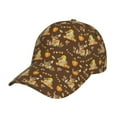 thumbnail image 1 of Rateoe Autumn With Pumpkin Harvest Pattern Men’s Baseball Cap – Adjustable Curved Brim Hat, Soft Cotton Sports Cap for Outdoor, Casual, and Everyday Wear, Comfortable & Breathable, 1 of 6