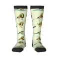 thumbnail image 1 of Rateoe Avocado for Exercise Pattern Women’s Knee High Crew Socks,Trouser Socks Comfortable, Breathable, Moisture-Wicking and Soft, 1 of 6