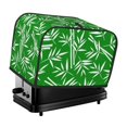 thumbnail image 1 of Rateoe Bamboo Pattern Toaster Covers 2 Slice Wide Slot,Bread Machine Cover,Bread Dust Cover & Fingerprint Protection,Appliance Covers, 1 of 7