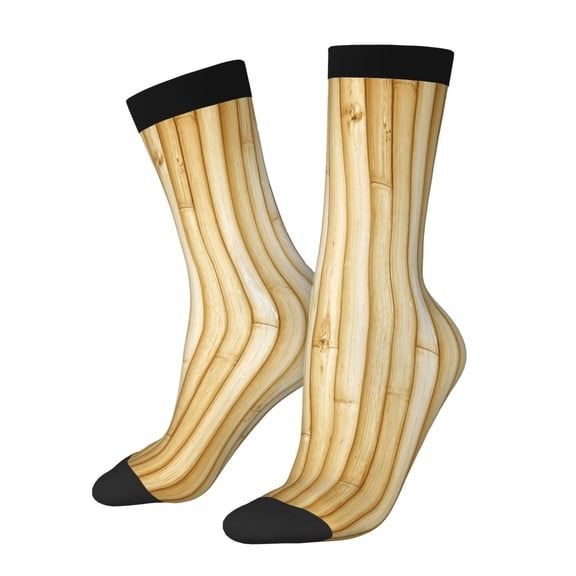 Rateoe Bamboo Wall for Women Casual Calf Socks - Cute Crew Socks - Thin Soft Above Ankle Socks Size 5-11